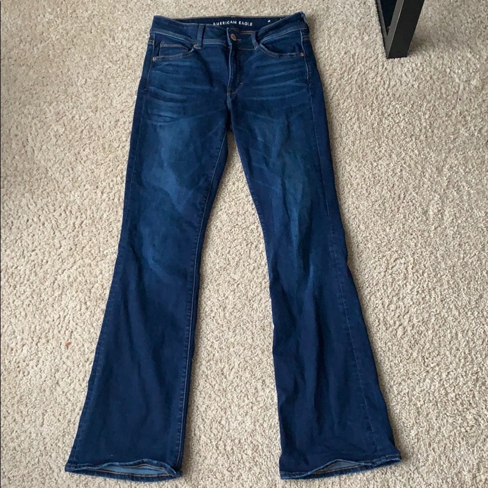 American Eagle Extra Long Kickboot Jean